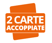 2 carte accoppiate