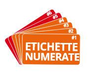 etichette numerate